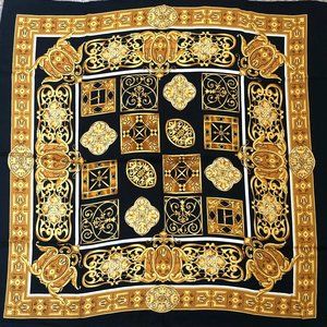 Vintage Large Silk Scarf